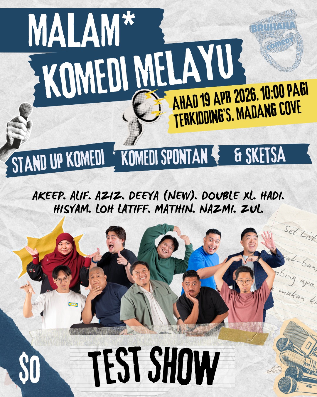 Bahasa May Test Show - Image 1