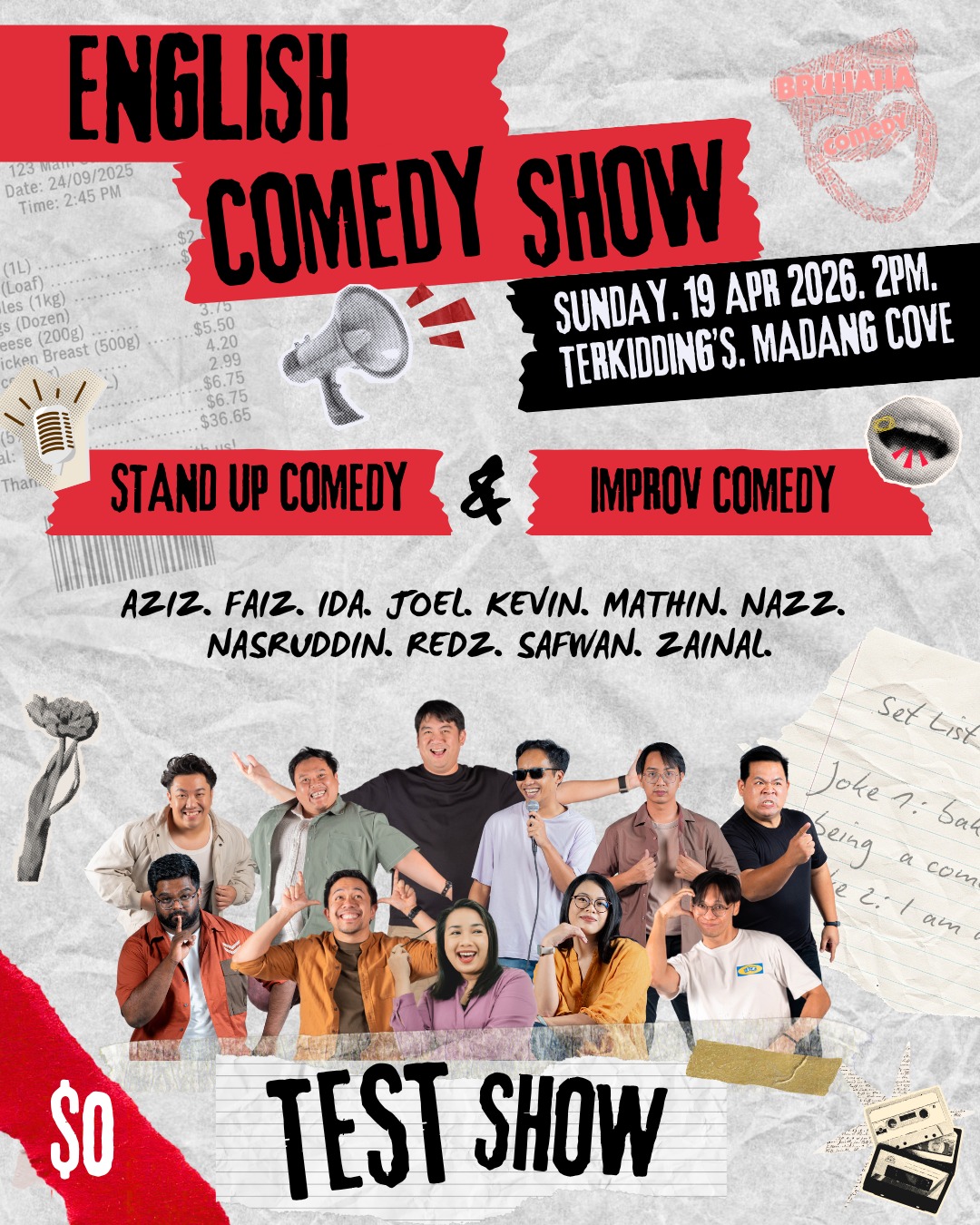 English May Test Show - Image 1