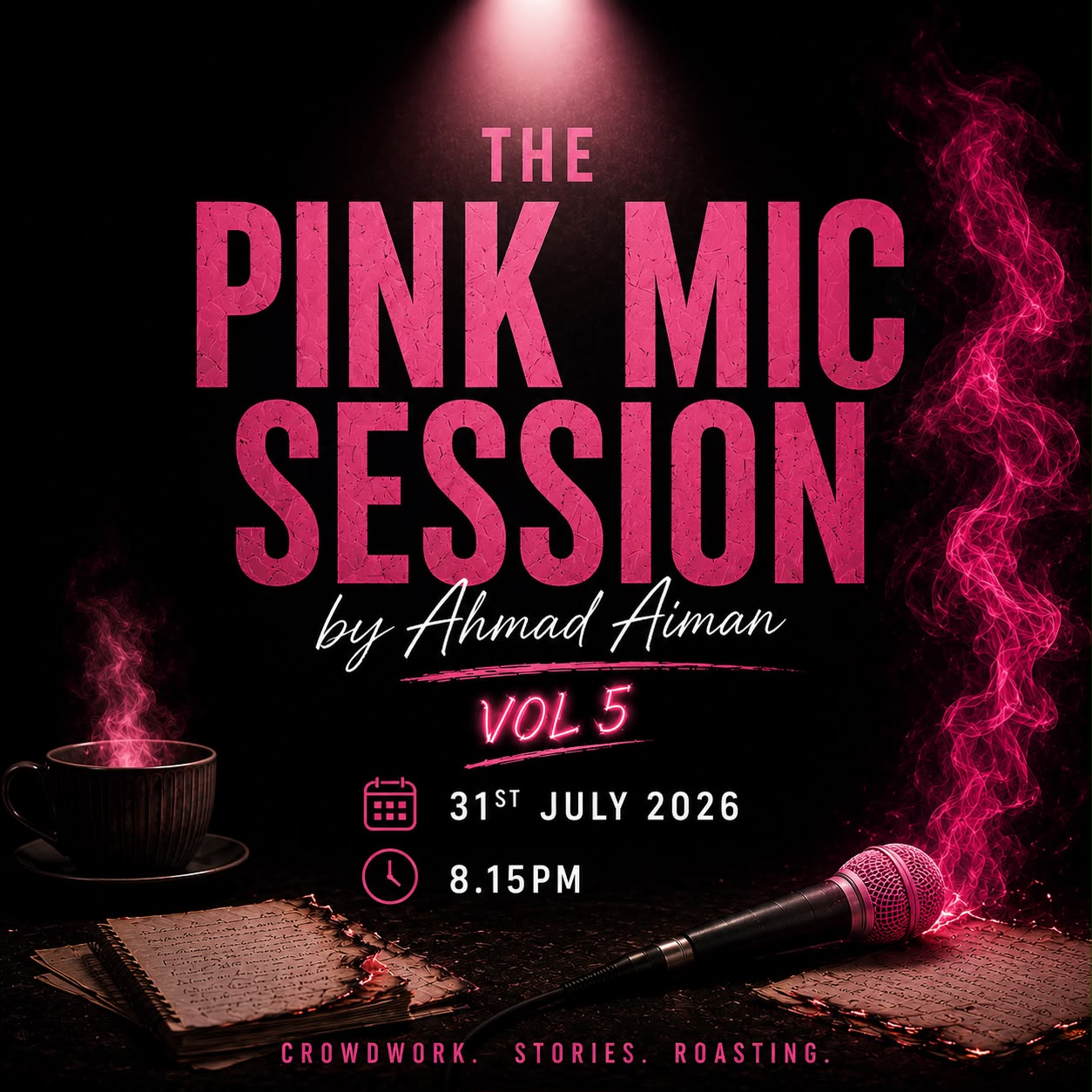 THE PINK MIC SESSION VOL 5 - Image 1