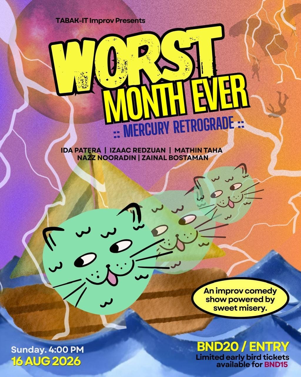 Tabak-It: Worst Month Ever  (Mercury Retrograde) - Image 1